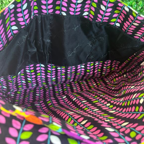 Vera Bradley Messenger Bag in Va Va Bloom Computer Bag Shoulder Bag College - Picture 6 of 10